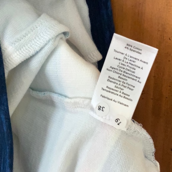 T by Talbots striped pull over size medium petite. NWT - Picture 5 of 6